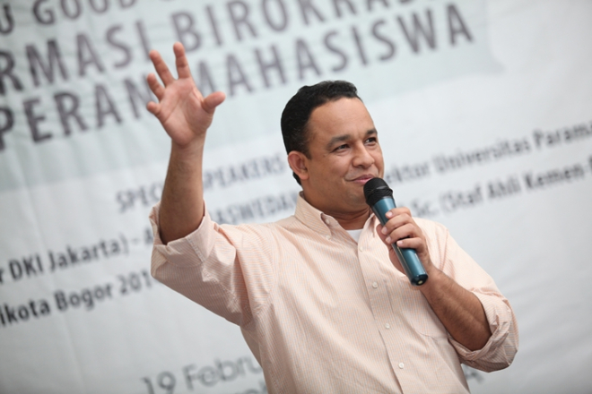 11 Rekam jejak Anies Baswedan, aktivis mahasiswa sampai Cagub Jakarta