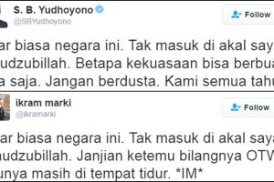 14 Pelesetan lucu netizen tanggapi kicauan SBY 'Luar biasa negara ini'