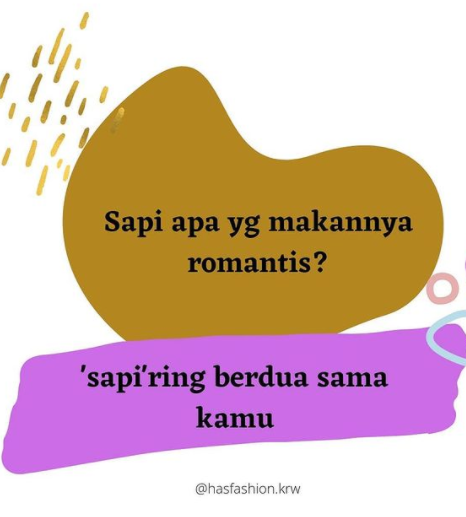 Tebak-tebakan gombal romantis © 2021 brilio.net