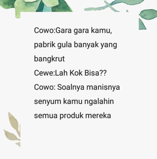 Tebak-tebakan gombal romantis © 2021 brilio.net