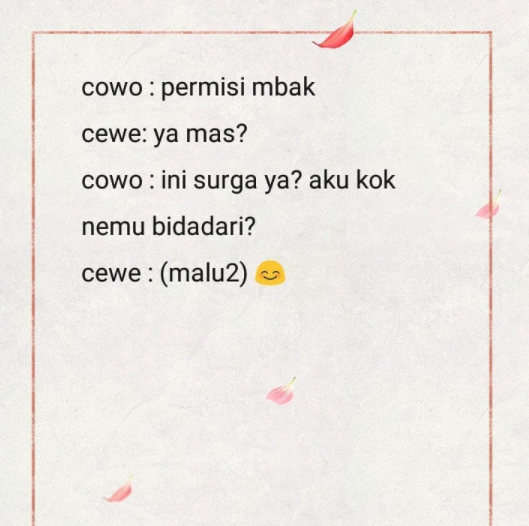 Tebak-tebakan gombal romantis © 2021 brilio.net