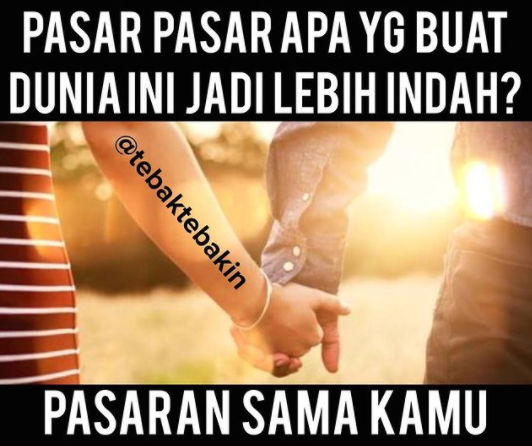 Tebak-tebakan gombal romantis © 2021 brilio.net