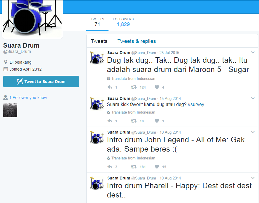 10akun twitter benda © 2017 brilio.net