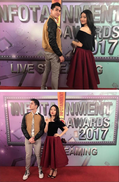 Natasha dan Verrell © 2017 Instagram