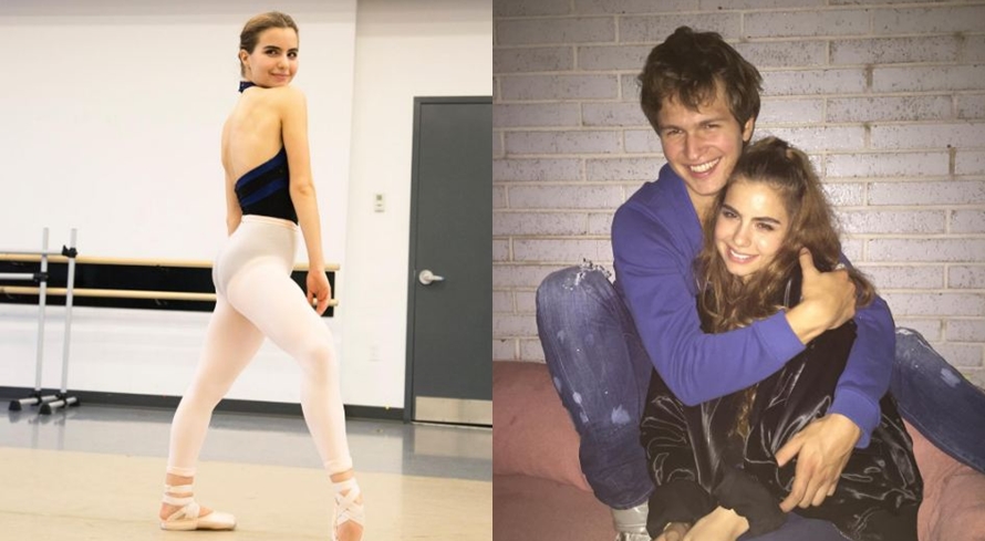Violetta Komyshan, balerina cantik kekasih aktor tampan Ansel Elgort