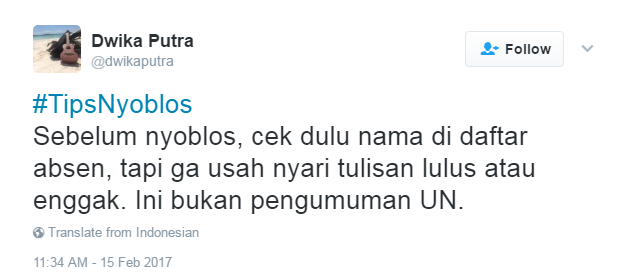 pelesetan tips nyoblos © 2017 brilio.net