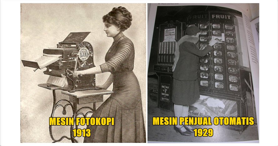 14 Foto teknologi retro buktikan iptek sudah berkembang sejak dulu 