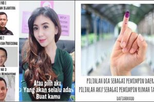 10 Meme 'pilih aku aja' ini lucunya bikin suasana Pilkada jadi adem