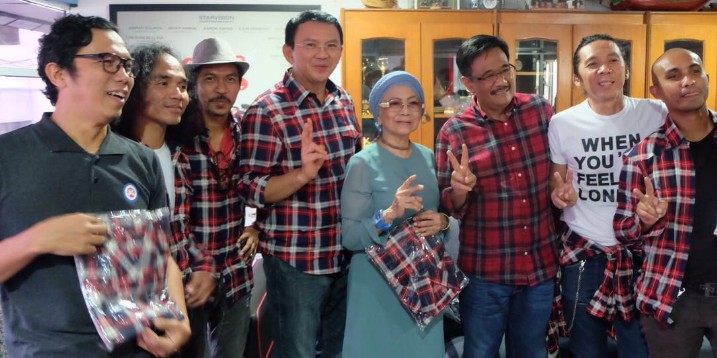 Hitung cepat 3 lembaga survei hingga pukul 16.35 WIB, Ahok melejit