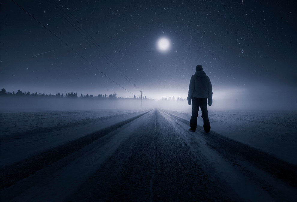 10 Foto indahnya malam di Finlandia, menakjubkan bak di negeri fantasi