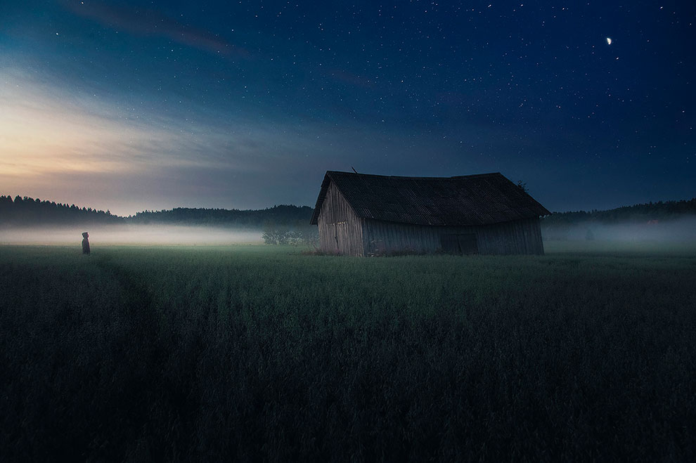 10 Foto indahnya malam di Finlandia, menakjubkan bak di negeri fantasi