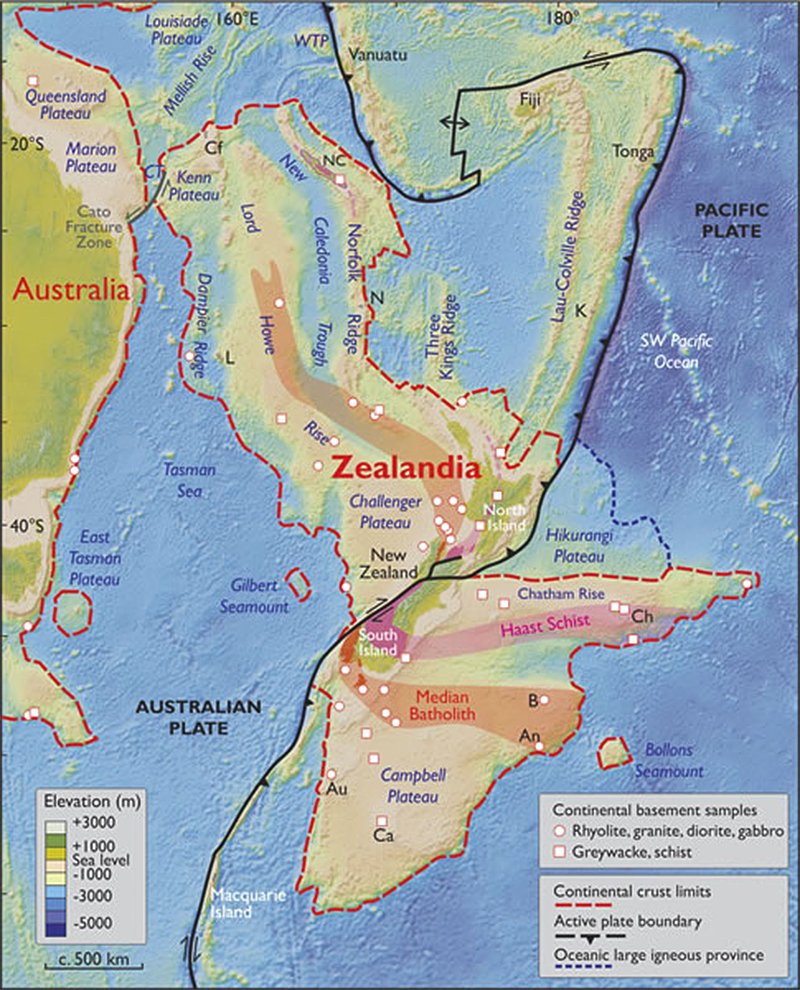 Ilmuwan ungkap keberadaan benua baru bernama Zealandia