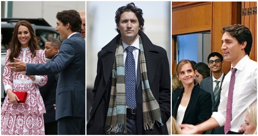 9 Foto ini tunjukkan tak ada yang bisa nolak pesona Justin Trudeau