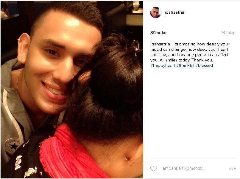 Christy Jusung dan kekasih © 2017 istimewa Christy Jusung dan kekasih © 2017 istimewa