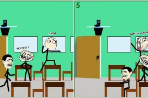 Komik strip 'ngerjain temen' ini endingnya bikin ngakak