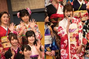 Tak selalu rok mini, begini penampilan anggota AKB48 pakai kimono