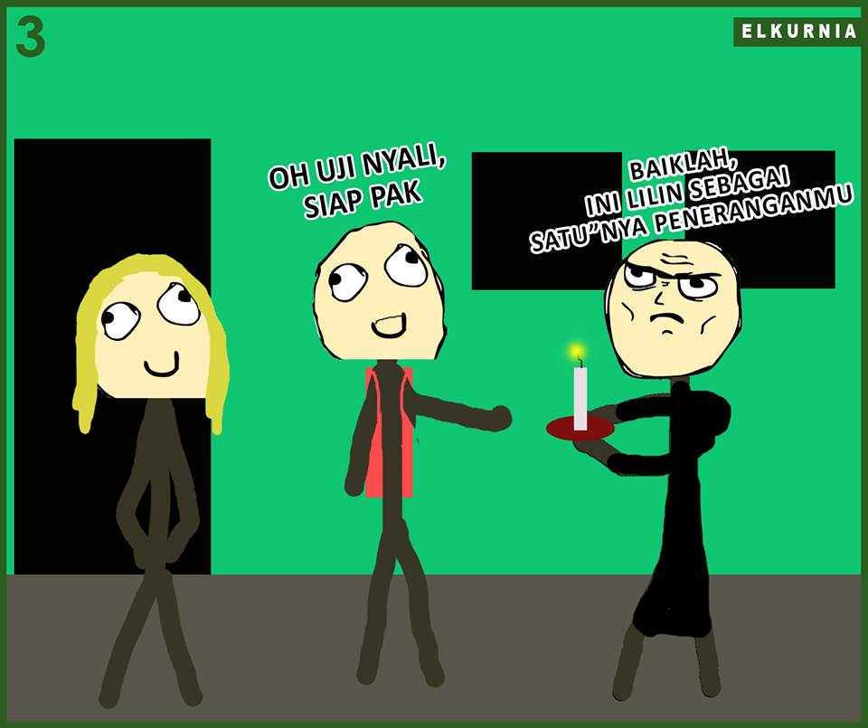 komikstrip uji nyali © 2017 brilio.net