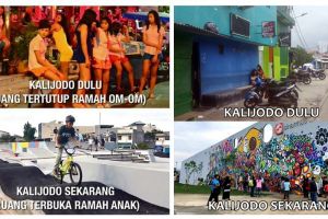 Telah diresmikan, begini 5 foto perbedaan Kalijodo dulu dan sekarang