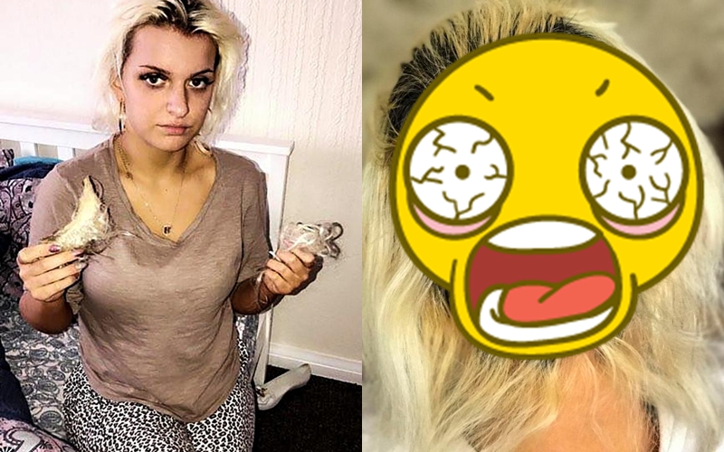 Miris, pengen cantik tapi rambut gadis ini rusak usai ekstensi rambut
