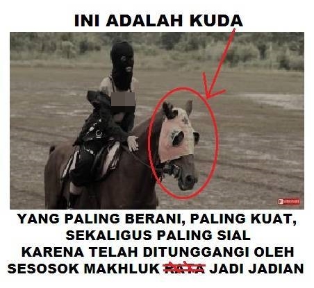 meme macam kuda © 2017 brilio.net