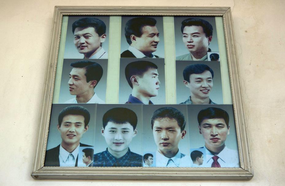 Ini 28 gaya  rambut  pria dan wanita  yang sah di Korea  Utara 