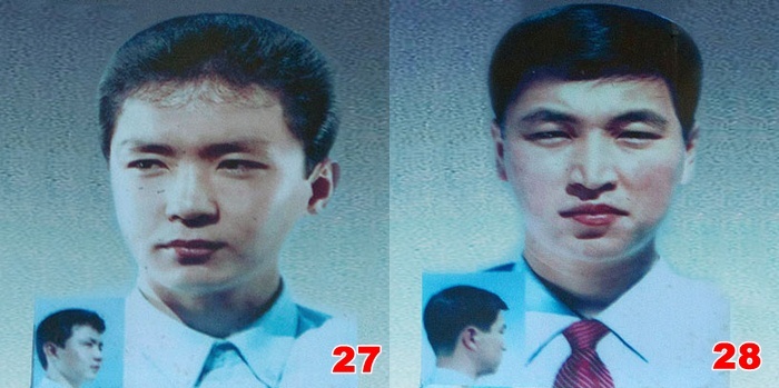 Ini 28 gaya  rambut  pria dan wanita  yang sah di Korea  Utara 