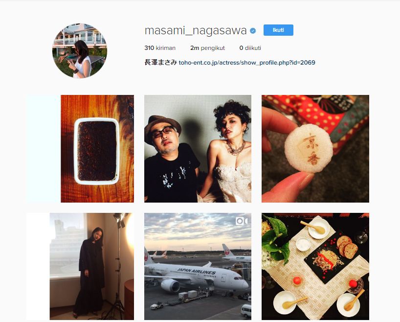 10 Seleb Jepang ini paling banyak difollow di Instagram