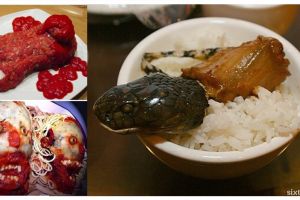 15 Makanan ini bentuknya serem abis, bikin males makan