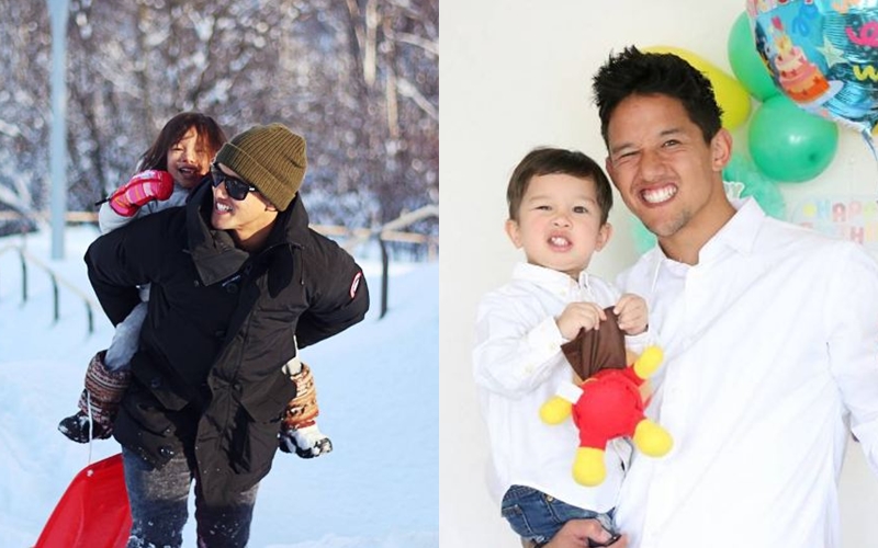 10 Potret kedekatan Irfan Bachdim bareng anaknya, bukti papa idaman
