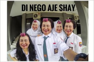 15 Foto editan 'nenek cincai' ini bikin ketawa tak tertahan