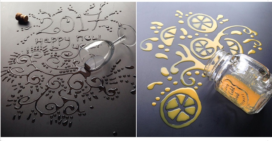 15 Karya seni yang dibikin dari tetesan air ini kerennya kebangetan