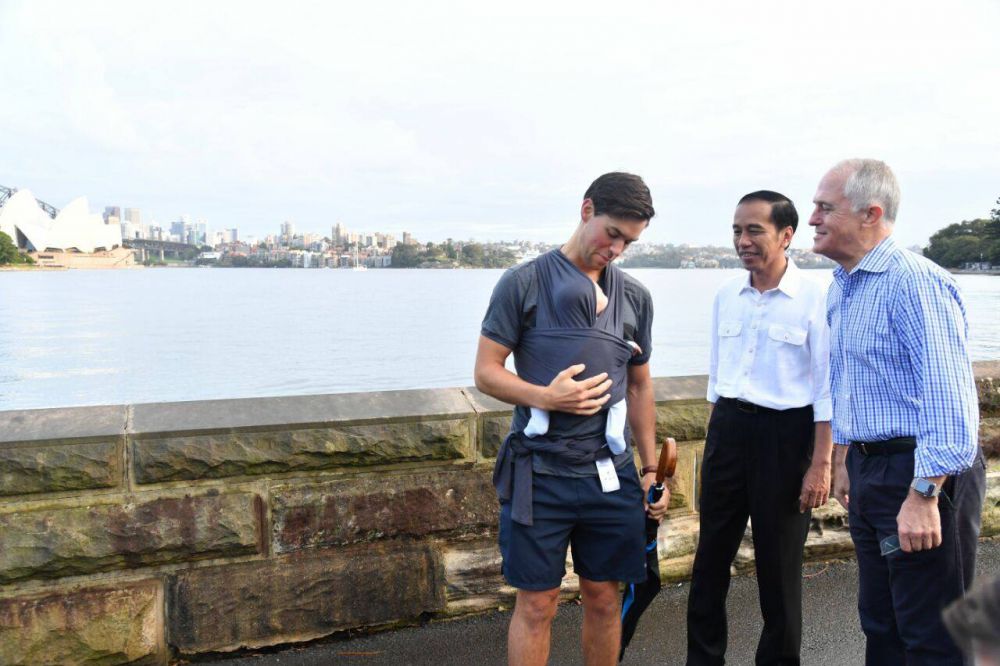 foto kunjungan jokowi ke australia © 2017 facebook/@KemensetnegRI foto kunjungan jokowi ke australia © 2017 facebook/@KemensetnegRI