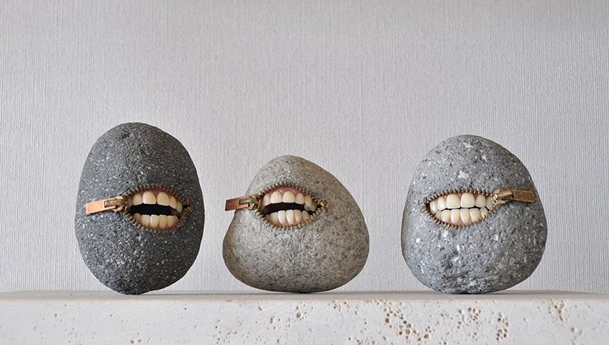 Batu bisa jadi elastis di tangan seniman Jepang ini, mantap abis
