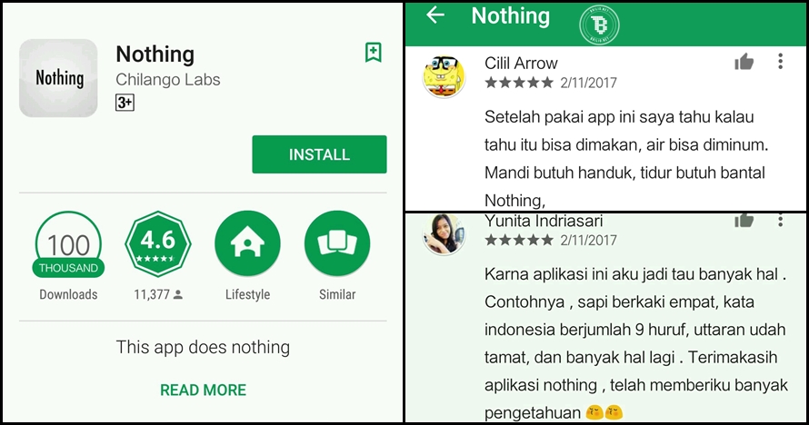 13 Komentar netizen di aplikasi Nothing ini kocaknya bikin gemes 