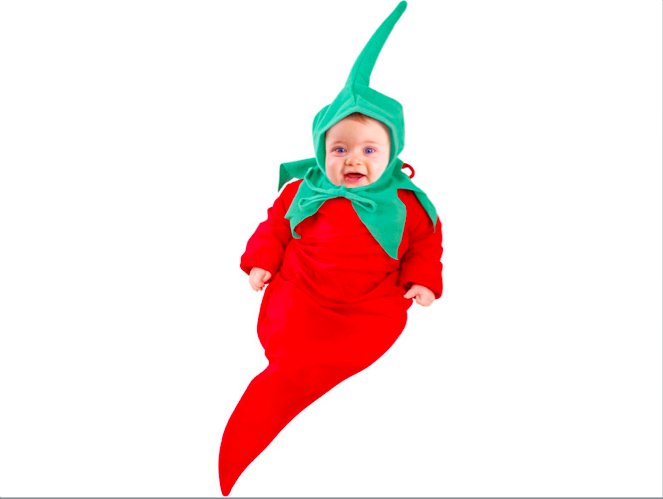 15 Foto imut bayi pakai kostum  makanan ini bikin gemes pengen cubit