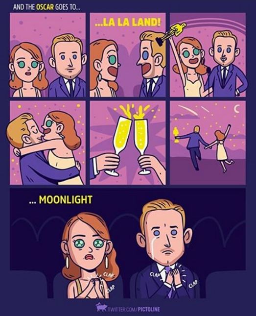 Meme Oscar 2017 ini kocak banget © 2017 berbagai sumber