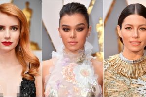 10 Seleb dengan makeup dan tatanan rambut terbaik di Piala Oscar 2017