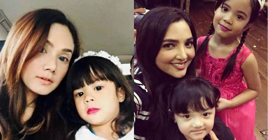 Anak seleb pakai lipstik © 2017 brilio.net