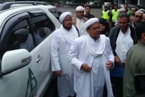 Rizieq Shihab menjadi saksi sidang ke-12 kasus Ahok