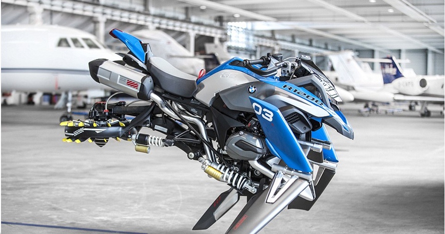 BMW akan ciptakan motor terbang masa depan, ini 7 foto penampakannya