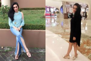 Tak kalah cetar dari Syahrini, ini harga 14 sepatu punya Tiara Dewi