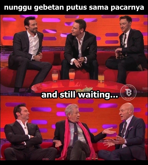 Meme X-Man waiting © 2017 brilio.net