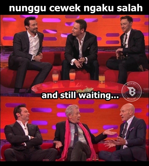 Meme X-Man waiting © 2017 brilio.net