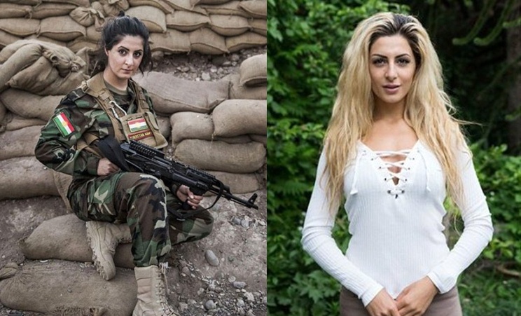 Joanna Palani, sniper cantik yang sudah bunuh 100 anggota ISIS