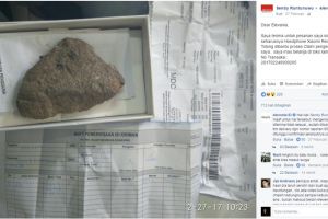 Apes banget, beli Xiaomi Note 3 dari online shop ternyata isinya batu