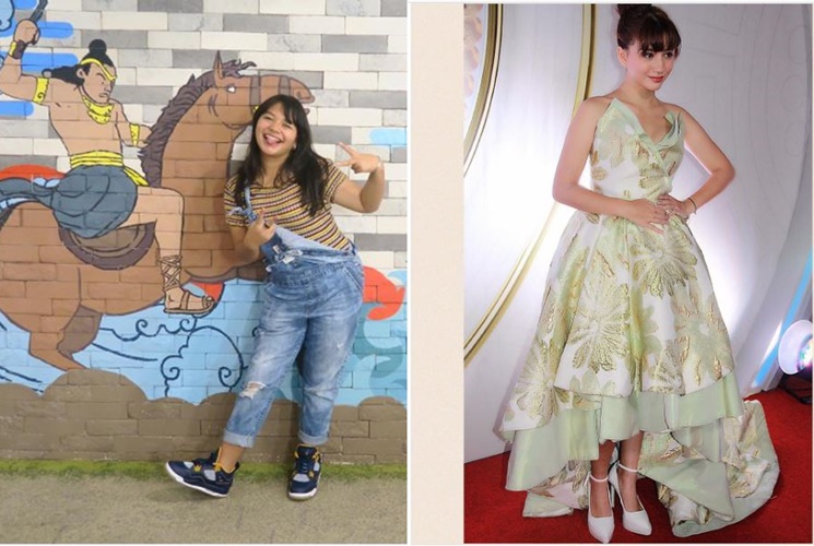 Sama-sama berusia 15 tahun, ini beda gaya Amel Carla dan Cassandra Lee