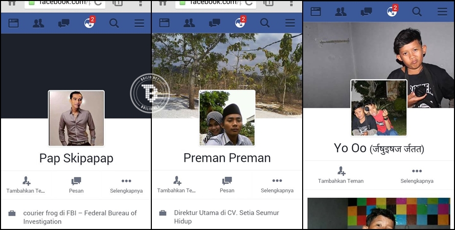 14 Meme sambung nama alay akun Facebook ini kreatif dan kocak abis