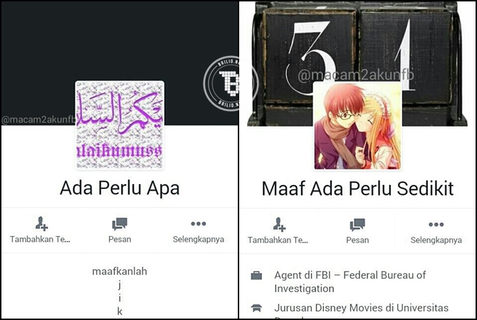 sambung nama fb © 2017 brilio.net