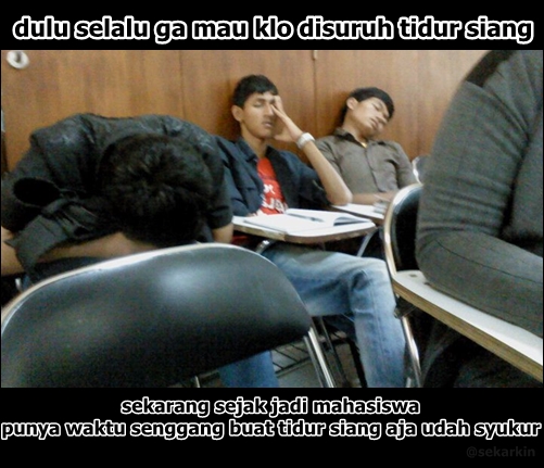 meme sejak jadi mahasiswa © 2017 brilio.net