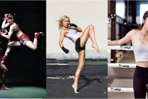 15 Foto keren saat cewek berlatih Muay Thai, badass abis